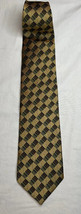 Daniel De Fasson Studio Silk Necktie 59” long 4” Gold Classiccore Preppy - $1.80