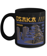 Osaka, black Coffee Mug, Coffee Cup 11oz. Model 60082  - £14.95 GBP