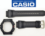 Genuine CASIO G-Shock WATCH BAND &amp; BEZEL G-9300 G9300 BLACK  Mudman toug... - £62.89 GBP