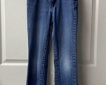 Cherokee Straight Denim Jeans Girls Size 12 Blue Medium Wash Adjustable ... - $10.21