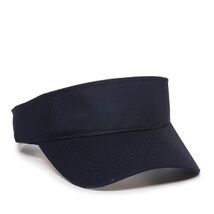 Navy Sun Visor Comfort Fit Adjustable Visor Cap Open Hat Unisex Adult New - $6.99