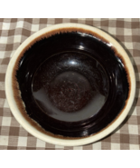 Pfaltzgraff Stoneware Brown Drip Glaze Bowl  Vintage, 4 7/8&quot; - $4.95