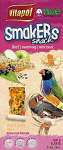Ae Cage Company Finch Fruit Treat Sticks: Natural 3-Layer Smakers Snack for Orna - £3.90 GBP+