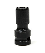1/2&quot; Square Drive to 1/4&quot; Hex Bit Adapter with Quick Release Chuck Conve... - $9.49