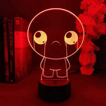 Hot Game The Binding of Isaac Rebirth 3D LED Night Light Indoor Bedroom Decorati - £8.02 GBP+