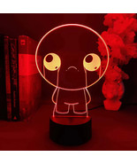 Hot Game The Binding of Isaac Rebirth 3D LED Night Light Indoor Bedroom ... - $10.18+