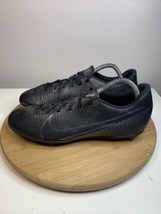 Nike Mercurial Vapor 13 Club MG Soccer Cleats Mens Size 9.5 Black AT7968-010 - £23.26 GBP
