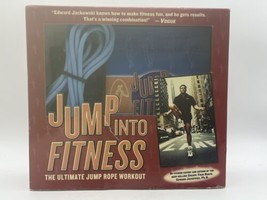 Jump Into Fitness Ultimate Jump Rope Workout Rope Book DVD Cord Edward J... - $24.99