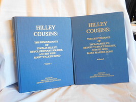  2002 Hilley Cousins Genealogy Family Tree 2 Vol - £31.45 GBP