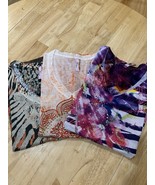 Lot Of 3 Large Women’s Kiara Rhinestone Tops - $27.05 CAD