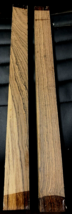 TWO KILN DRIED EXOTIC BOCOTE TURNING BLANK LATHE LUMBER WOOD 1.5&quot; X 1.5&quot;... - $29.65