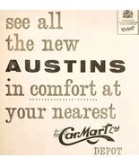 1957 Car Mart Ltd Austin London Import Advertisement Autocar Automobilia... - $42.03 CAD