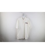 Vintage 90s Mens Large Spell Out Cardinal Football Collared Golf Polo Shirt - $453.65 MXN