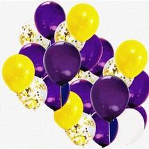 2024 NYU Mardi Gras Celebration Kit - Purple Yellow Graduation Decorations &amp; Bir - $21.77