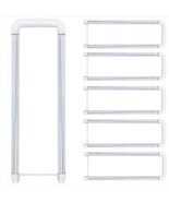 6 Pack 25W U Bend LED Tube Light T8 T12 (40W Equivalent), 6000K 3375 Lumens - $58.79