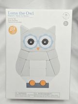 Manhattan Toy Luna The Owl Magnetic Wooden Stacking Block Puzzle New Sealed image 3