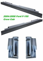 2004-2008 Ford F-150 Crew Cab Rocker Panels &amp; Cab Corners - £194.67 GBP