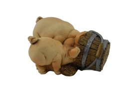 1988 Artefice Ottanta Pig D&#39;Esposito Italy Pigs with Face in Farm Bucket... - $19.78