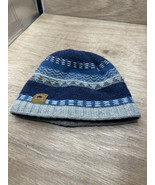 Turtle Fur Multicolor Lambs Wool Cable Ski Knit Winter Beanie Cap Fleece... - $20.31 CAD