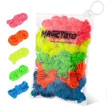Professional Yoyo Strings Pack Of 50, Soft 100% Polyester Yoyos String For Respo - £15.95 GBP