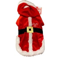 Holiday Time Pet Apparel Christmas Santa Extra Small XS Dog Cat Costume Red - £3.76 GBP