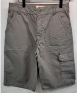 Boys Levi&#39;s Gray Cargo Shorts - Size 16 Reg W28 - £11.86 GBP
