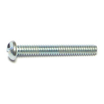 #10-24 x 1-1/2&quot; Zinc Slotted One-Way Round Head Screws (32 pcs.) - £14.05 GBP