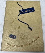 University of Notre Dame Indiana 1953 Yearbook | The Dome - £39.52 GBP