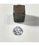 Letterpress Block Oldsmobile Advertising Block 17mm X 17mm Printing - $240.39 MXN