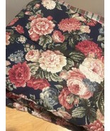 Ralph Lauren Vtg Garden Gatehouse Blue Rose Floral Twin Comforter RARE 7... - $3,736.26 MXN