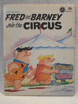 Flintstones 1972 Soft Cover Durabook &quot;Fred and Barney Join the Circus&quot; - $6.97 CAD