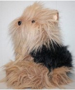 Yorkshire Terrier Carousel Guy Farrah Yorkie Dog 14&quot; Furry Plush Soft To... - £35.07 GBP
