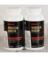 2 Pack GNC Mega Men Essentials One Daily Multi Vitamin Muscle 60 Ct Ea E... - $455.04 MXN