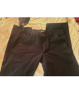 Stanley Workwear Men&#39;s Black Carpenter Pants sz 34X34 ^ - $33.95 CAD