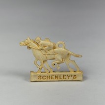 1930s Schenley&#39;s Cream of Kentucky Whiskey Bottle Celluloid Dog Derby Ra... - £6.78 GBP