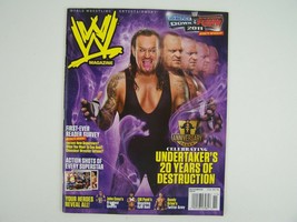 WWE World Wrestling Entertainment Magazine November 2010 Undertaker Anniversary  - £12.60 GBP