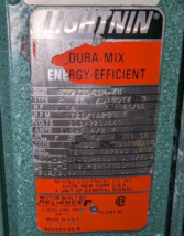 Lightnin Dura-Mix B77V3043M-ZN Motor / 1.74 HP 3PH 60/50HZ 1725/1425 RPM... - $1,575.00