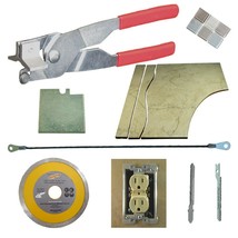 Ceramic Tile Cutter Hand Tool Kit Tile Saw Blades and Tile Drill Bits - £55.37 GBP