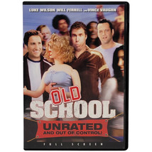 Luke Wilson Will Ferrell Old School Full Screen DVD - 2003 - $2.00