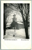 Universalist Church East Bethel Vermont VT UNP DB Postcard Fowler &amp; Sons H8 - £5.56 GBP