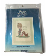 Vintage Paragon Precious Moments Longpoint Kit 1980s Praise the Lord Any... - $277.24 MXN