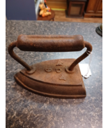 Cast Iron ACW AC Williams 1880s Sad Flat Iron #6 Door Stop Book End - $27.14 CAD