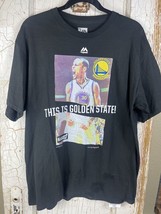 Steph Curry NBA  T-Shirt Mens L - Majestic This Is Golden State Warriors - $20.35