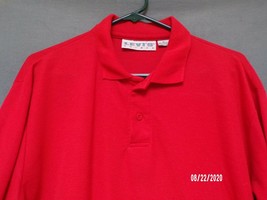 Vintage LEVI&#39;S Big E Red Knit Shirt Short Sleeve Men&#39;s Size X-Large - £27.96 GBP