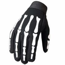 Hot Leathers GVM2007 Skeleton Mechanic Gloves (Black, XX-Large) - £11.73 GBP