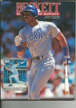 ORIGINAL Vintage Dec 1992 Beckett Baseball Card Magazine Juan Gonzalez E Karros - £7.78 GBP