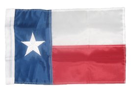 K&#39;s Novelties 12x18 Embroidered Texas Sleeve Pole 210D Nylon Flag 12&quot;x18&quot; Garden - £11.12 GBP