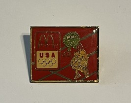 McDonald&#39;s USA 1988 Olympics Olympic Games Rings Lapel Hat Pin Vintage M... - $8.95