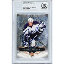 Jeremy Roenick Los Angeles Kings Auto 2006 Upper Deck Autograph Beckett Slab LA - £47.30 GBP