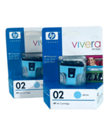 HP Genuine 02 (220 Prints) Light Cyan Ink Cartridge PHOTOSMART (C8771WN140) - $3.91